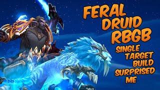 Feral Druid PvP RBGB The War Winthin Gameplay Single Target And AoE Build