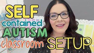 Classroom Setup Early Childhood Self-Contained Special Education