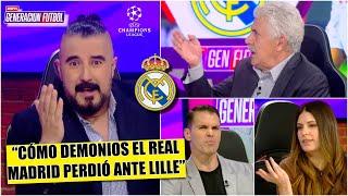 REAL MADRID tropezó en CHAMPIONS. TUCA se enojó ¿Por qué menosprecian al Lille?  Generación Futbol