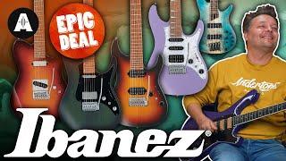 Up to £700 off on Japanese Made Ibanez Guitars? - EPIC DEALS on AZs 7-Strings Basses & More