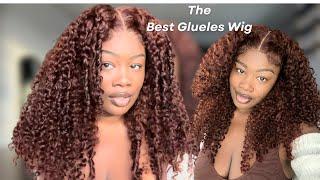 *NEW* KINKY CURLY WEAR AND GO WIG FOR BEGINNERS? PRECUT & PREPLUCKED  UNICE HAIR