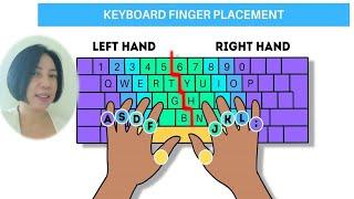 proper finger position on keyboard   Made with Clipchamp