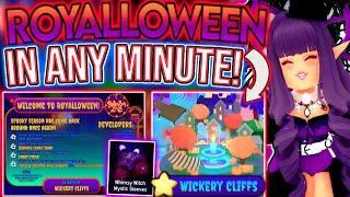 WICKERY CLIFFS COULD RELEASE ANY MOMENT NOW... EVERYTHING WE KNOW ROBLOX Royale High Royalloween