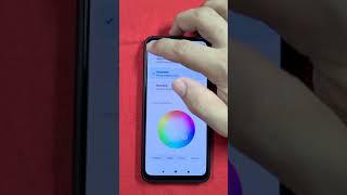 Xiaomi redmi note 10  10 pro - change between control center style and color scheme settings