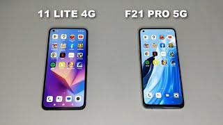 Mi 11 Lite 4G Vs Oppo F21 Pro 5G I Speed Test