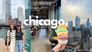 chicago travel vlog  best restaurants  fred again & alan walker 🪩 visiting google office