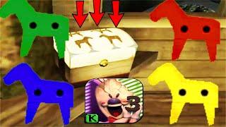 Ice Scream 3 - Horses Toy Location & Use - Ice Scream 3 - Gameplay Walkthrough Android & iOS