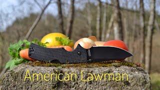 Cold Steel American Lawman AUS 8 кухонный тест ножа