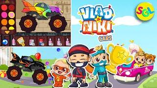 Vlad and Niki Cars Game for Kids  Customize Vehicles  SGL