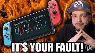Yuzu RESPONDS After Nintendo Switch Emulator Takedown And Blames YOU