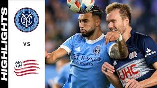 HIGHLIGHTS New York City FC vs. New England Revolution  August 28 2021