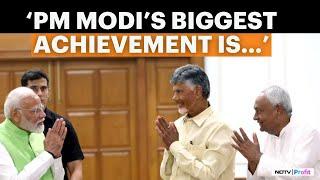 Chandrababu Naidus High Praise For Narendra Modi He Never Took Any Rest Campaigned For 3 Months