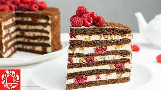 Потрясающий Торт на Любой Праздник или День Рождения Рецепт торта Спартак