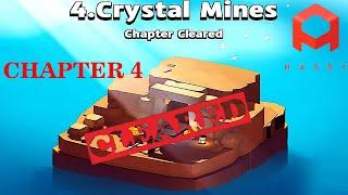 ARCHERO Chapter 4 Crystal Mines  How to Beat All 50 Levels - Easy Gameplay