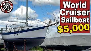 Can You Cruise the World in this 30ft Sailboat FULL TOUR Willard 8ton World Cruiser Sailboat Ep92