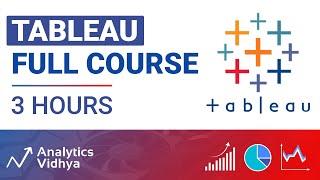 Tableau Full Course - in 3 Hours  Become a Data Visualization Rockstar  Beginner Level