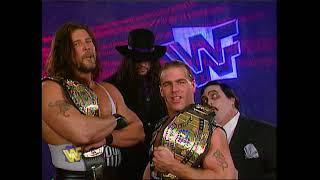Undertaker Shawn Michaels Diesel vs Owen Hart British Bulldog Yokozuna Jim Cornette Promo WWF