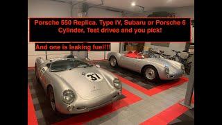 Porsche 550 Spyder - Subaru Type IV and Porsche 911 6 Cylinder Motor from 3 different companies