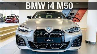 2023 BMW i4 M50 Individual Frozen Pure Grey Metallic. Visual Review.