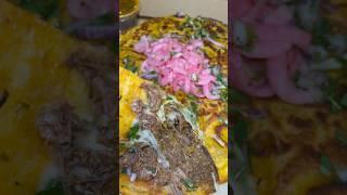 Delicious Birria Taco  Pizza . #tacos #birria #pizza #food #foodie #fyp