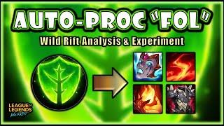 Font of Life Rune Explanation & Combo Analysis - Wild Rift Experiment