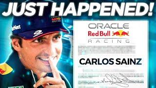 HUGE UPDATE on Carlos Sainz JOINING Red Bull Just Got REVEALED