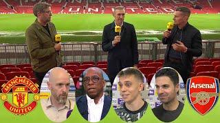 MOTD Man United vs Arsenal 0-1 Trossard Goal Ian Wright Full Review  All Reaction Analysis