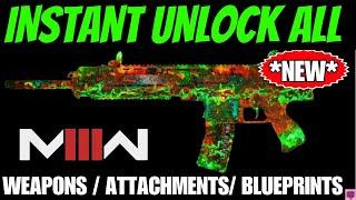 *NEW* INSTANT UNLOCK ALL GLITCH MW3 FREE DLC WEAPONS  BLUEPRINTS SECRET CAMOS & MORE MW3 GLITCH