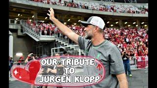 Tribute to Liverpool FCs Manager Jurgen Klopp