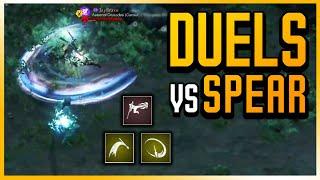 New World MMO PvP Duels - Ice GauntletFire Staff vs SpearMusket Duels How to Win