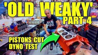 Old Weaky Low-Power 383 Part 4 - Piston Mod and Dyno Test