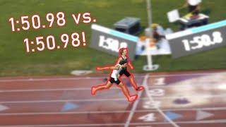 Insanely Close Photo Finish - Boys 800m Run - 2023 OHSAA D1 State Meet