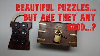 038 Disappointing and expensive wooden lock puzzles