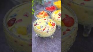 Fruit Custard Recipe  #shorts  kabitaskitchen