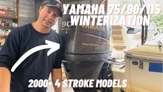 How To Yamaha 7590115 4 Stroke Outboard Winterization