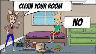 Joseph Refuses To Clean His Room  Grounded