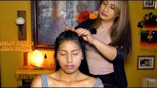 Nelsy & Paulina - ASMR + TO BRAID HAIR