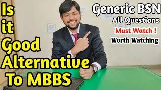 BSN I BS Generic Nursing I BEST ALTERNATIVE TO MBBS?? Complete Guide @DrHamzaAshraf