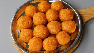 If You Have 1 Cup Chickpeas At Home You Can Make This Homemade Motichur Laddu  Laddu Sweets Recipe