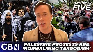 Palestine protests NORMALISING TERRORISM among kids and TRANS community is a cesspool of hatred