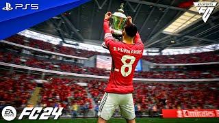 FC 24 - Man City vs. Man United - FA Cup 2024 Final Match at Wembley  PS5™ 4K60