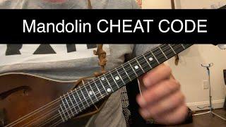 Mandolin CHEAT CODE Super Easy Solo Pattern For Bluegrass Songs