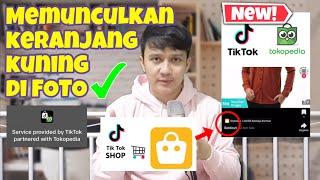 JAWABAN  BEGINI CARA MENAUTKAN KERANJANG KUNING DI KOMENTAR KONTEN SLIDE FOTO TIKTOK TOKOPEDIA