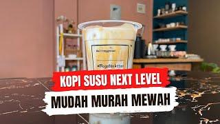 RESEP ES KOPI SUSU GULA AREN NEXT LEVEL LENGKAP DENGAN TAKARANNYA