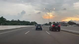 Jatikarya Bekasi to Limo Utama Depok via Cimanggis-Cibitung Toll Road then Cinere-Jagorawi Toll Road