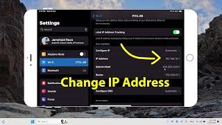 How to Change IP address in iPad or iPhone Without App or Software 2024