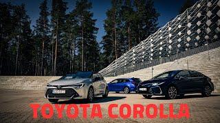 Toyota Corolla три варианта японской классики