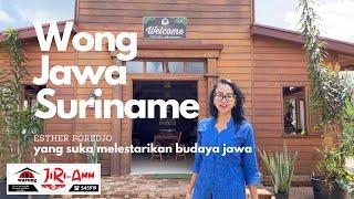  Mbak Esther seneng banget nguri uri budaya jawa ning Suriname