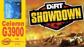 Intel HD Graphics 510 Intel Celeron G3900 Dirt Showdown Benchmark