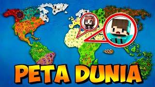 MINECRAFT PETA DUNIA DENGAN 36 TANTANGAN DAN 12 BIOME ‼️